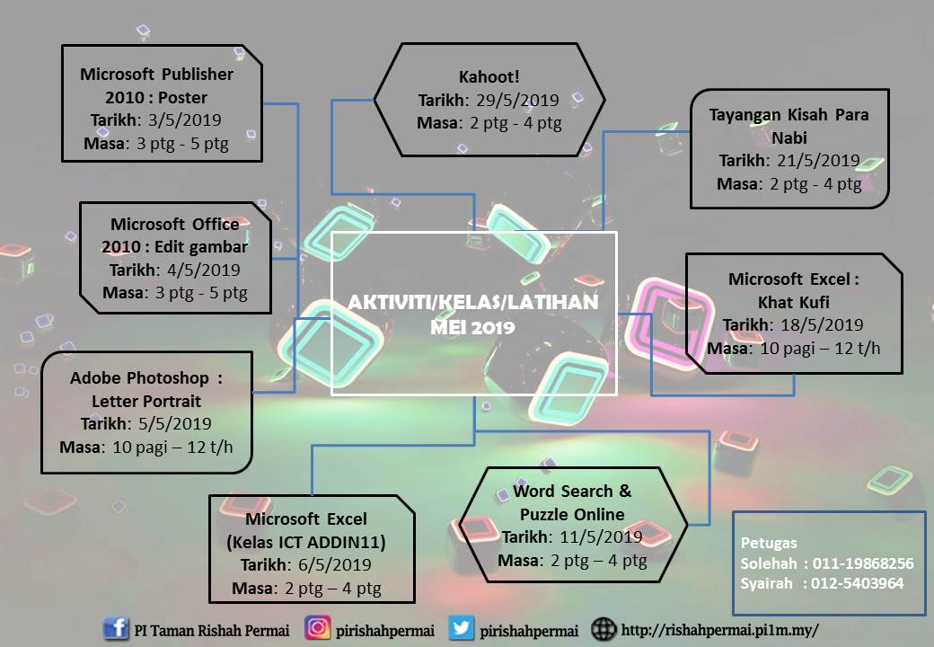 Jadual Mei 19